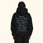 Print Retro Graphic Hoodie — back view