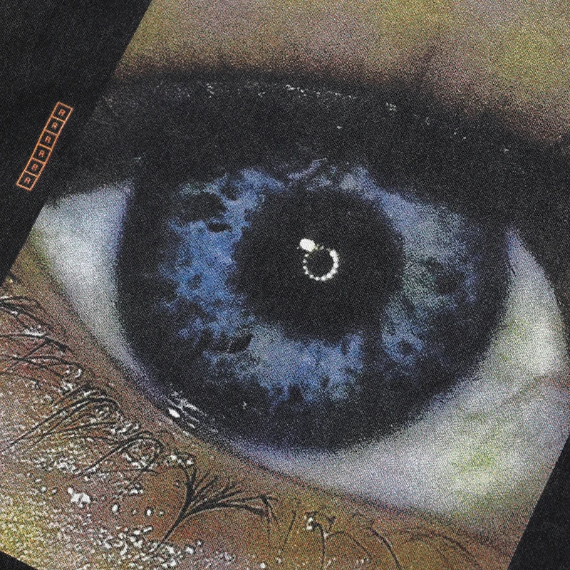 Retro Black Eye Washed T-Shirt — front view