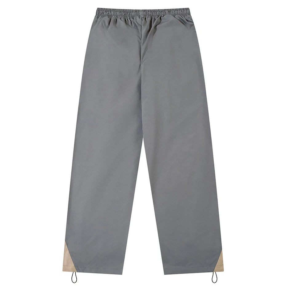 Y2K Color Block Loose Sweatpants — detail shot