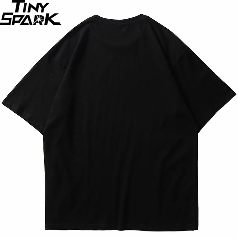 Black Lightning T-Shirt — back view
