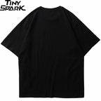 Black Lightning T-Shirt — back view