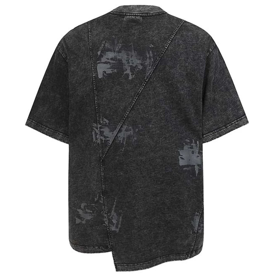 Vintage Patchwork Regular T-Shirt — front view