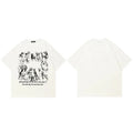 Dog White Graphic T-Shirt — styling shot