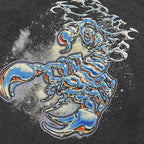 Black Scorpion Faded T-Shirt — front view
