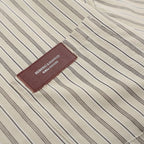Vintage Striped Loose Shirt — fit shot