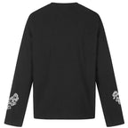 Long Y2K Graphic Oversized T-Shirt — detail shot