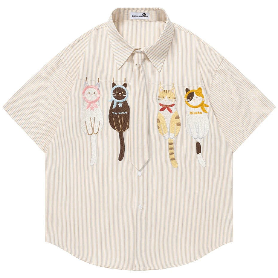 Cat Loose T-Shirt — styling shot