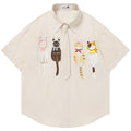Cat Loose T-Shirt — styling shot