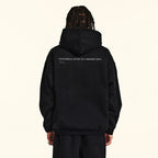 Butterfly Skeleton Graphic Hoodie — back view