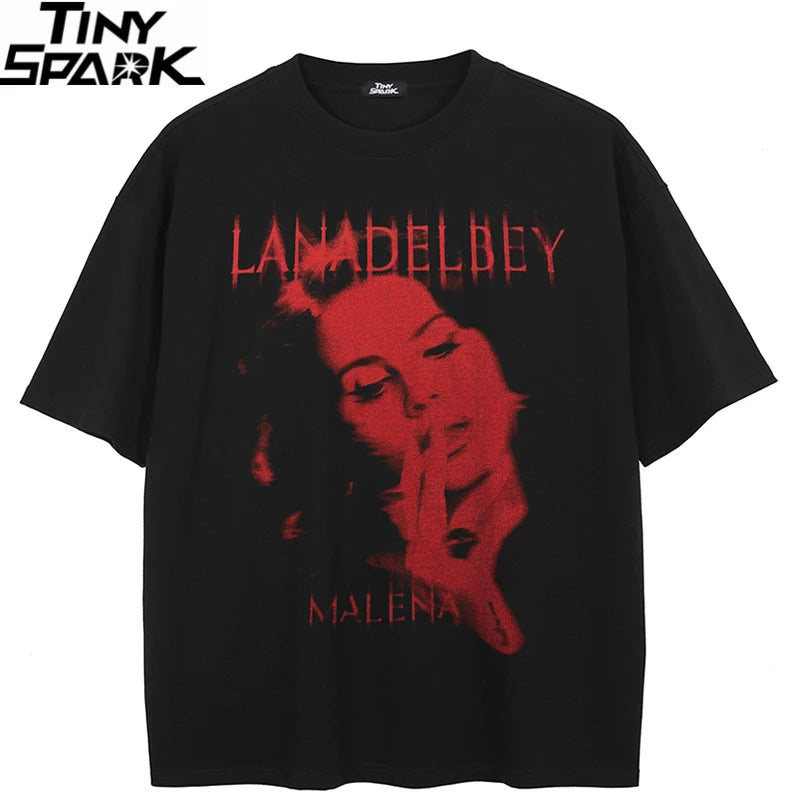 Vintage Black Face Faded T-Shirt — back view