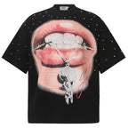 Punk Graphic Oversized T-Shirt — styling shot
