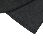 Vintage Black Shadow Washed Relaxed T-Shirt — back view