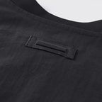 Techwear Car Patchwork Vest — fabric close-up