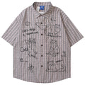 Shirts Vintage Cat Graphic Oversized Shirt — styling shot