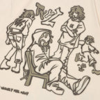 Anime Cartoon Graphic Oversized T-Shirt — styling shot
