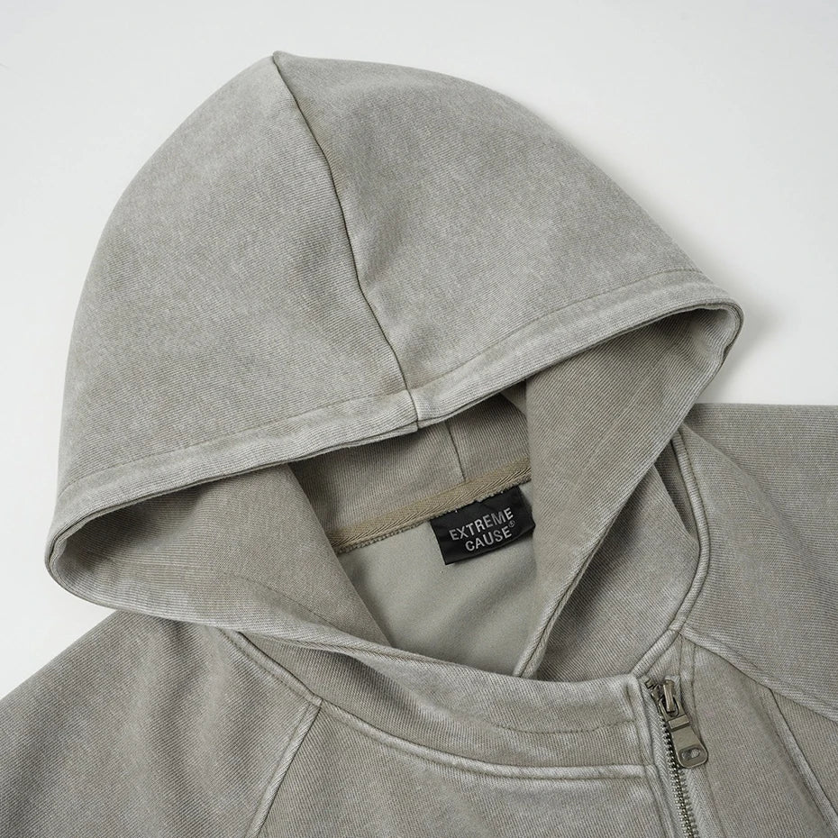 Y2K Vintage Patchwork Regular Jacket — detail shot