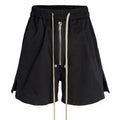 Black Loose Shorts — styling shot