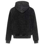 Plush Vintage Oversized Hoodie — front view