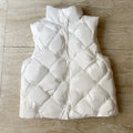 Weave Black Padded Loose Puffer Jacket — detail shot