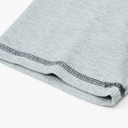 Gray Vintage Graphic Oversized T-Shirt — fabric close-up