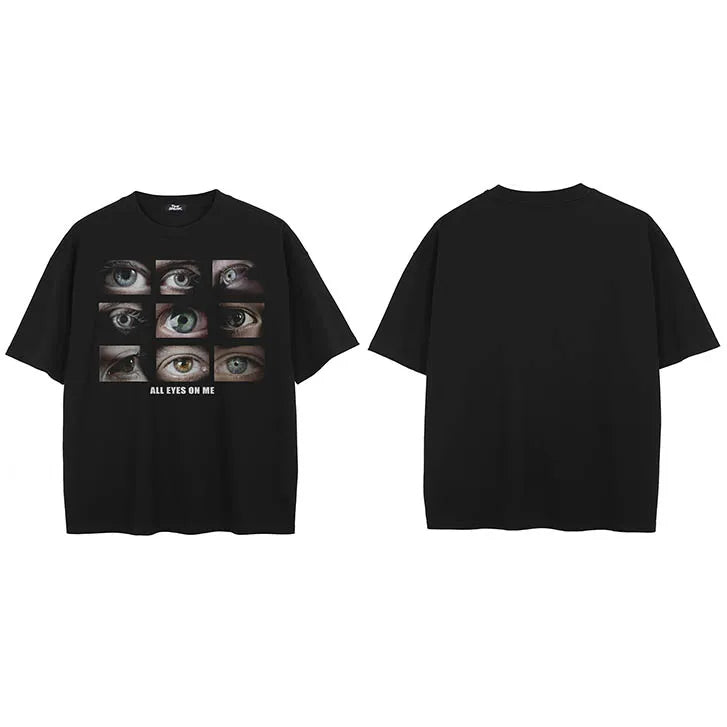 Black Eye Washed T-Shirt — fabric close-up