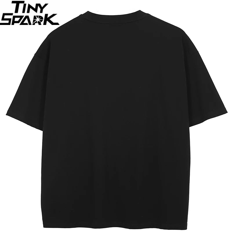 Print Black Doberman Dog Faded T-Shirt — front view