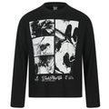 Y2K Graphic Loose Long Sleeve Tee — back view