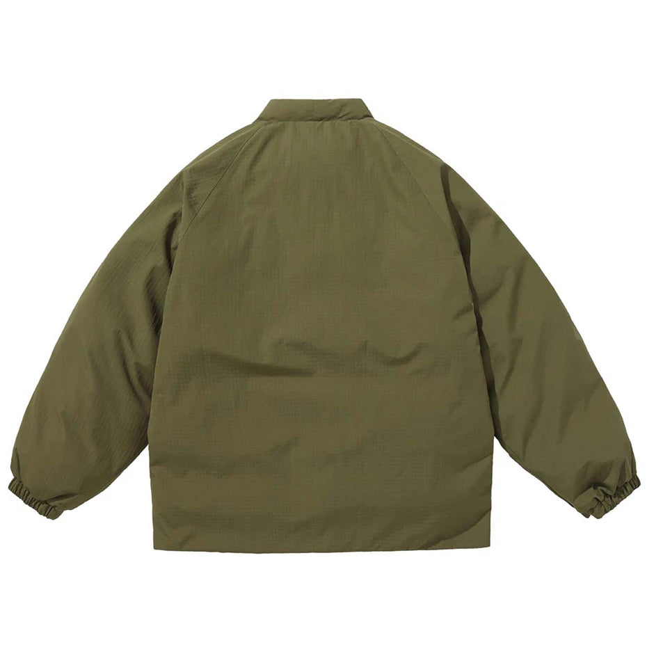 Loose Puffer Jacket — detail shot