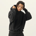 Pullover Vintage Oversized Hoodie — detail shot
