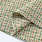 Vintage Oversized Varsity Jacket — fabric close-up
