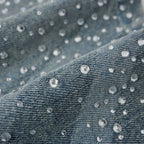 Diamond Rhinestone Denim Shorts — fit shot