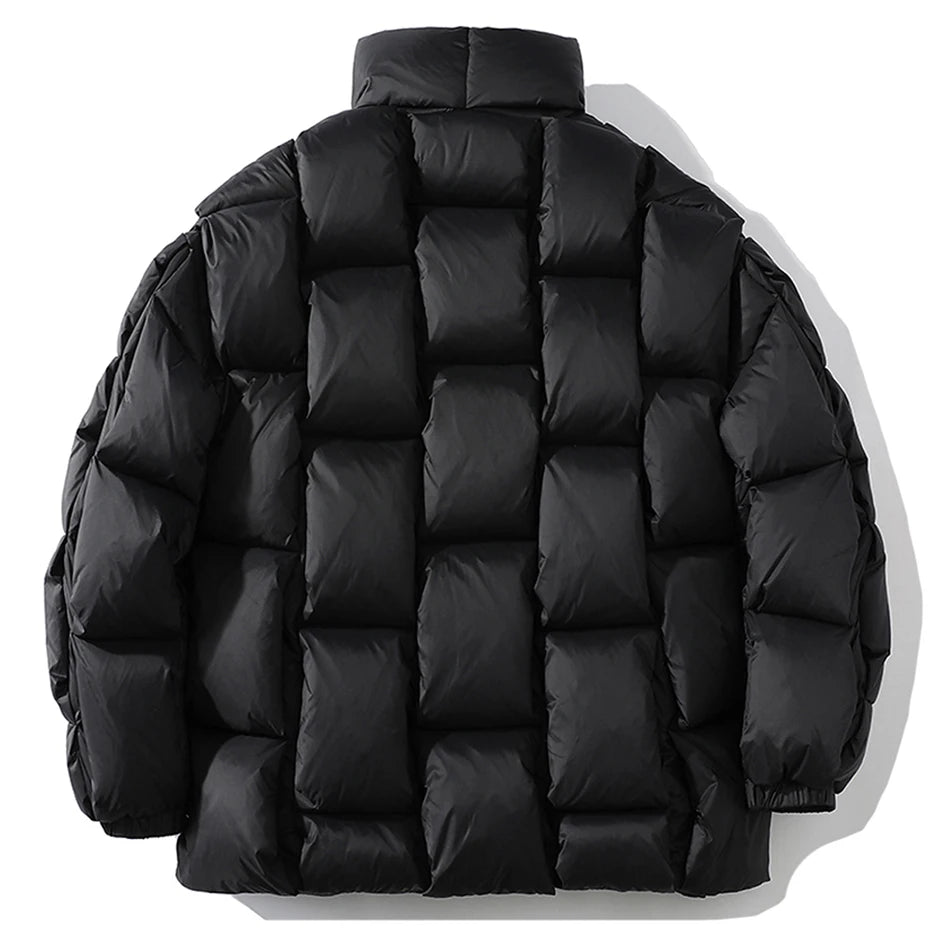 Jackets Padded Loose Puffer Jacket — detail shot
