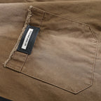 Vintage Loose Varsity Jacket — fabric close-up