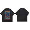 Animal Retro Black Washed T-Shirt — styling shot