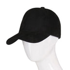 Vintage Suede Hat — front view