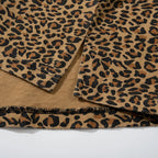 Y2K Leopard Patchwork Oversized T-Shirt — fit shot