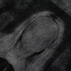 Shirts Y2K Black Graphic Oversized T-Shirt — fit shot