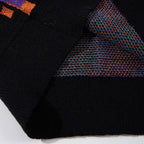 Y2K Cartoon Graphic Knit Oversized Sweater — fabric close-up