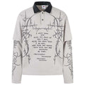 Shirts Vintage Graphic Oversized Long Sleeve Tee — back view