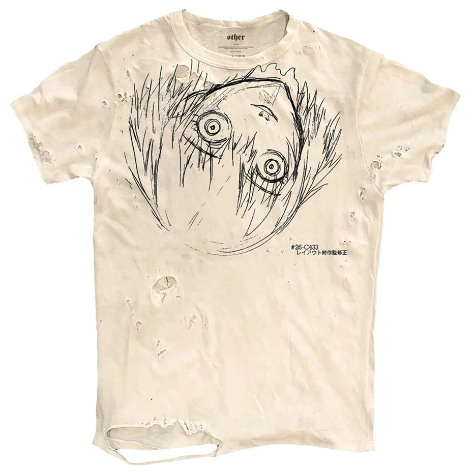 Vintage Ripped T-Shirt — detail shot