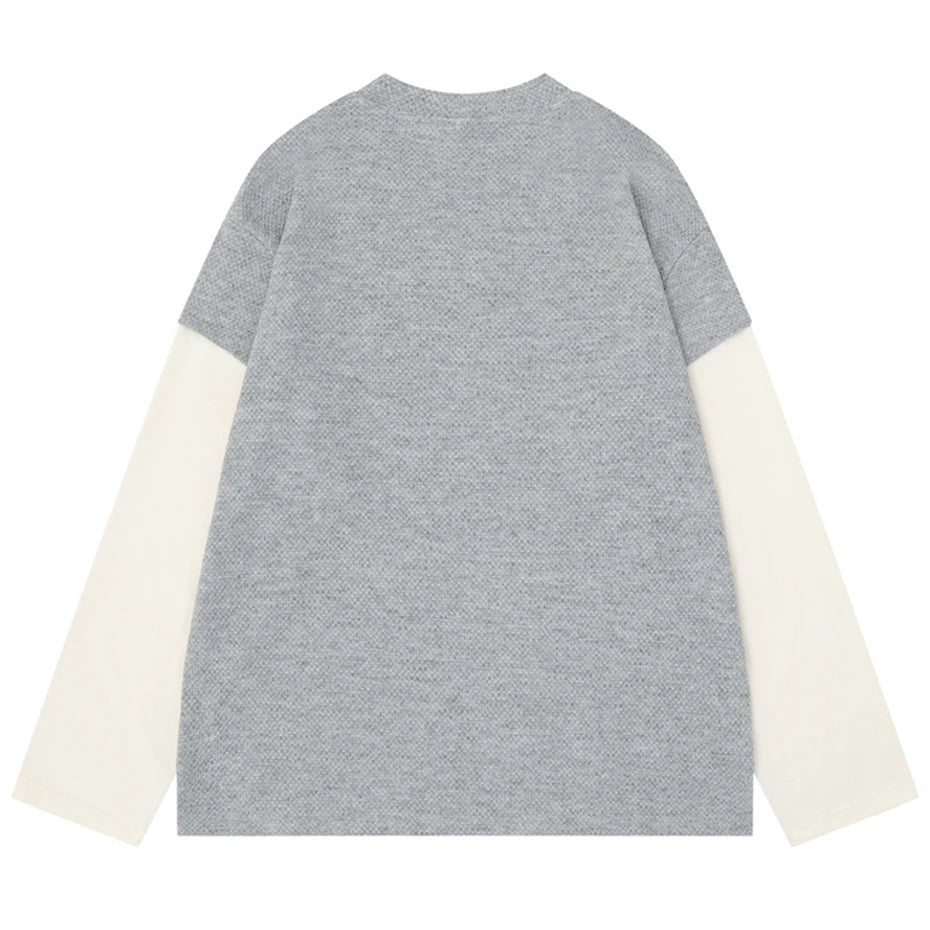 Oversized Long Sleeve Tee — detail shot