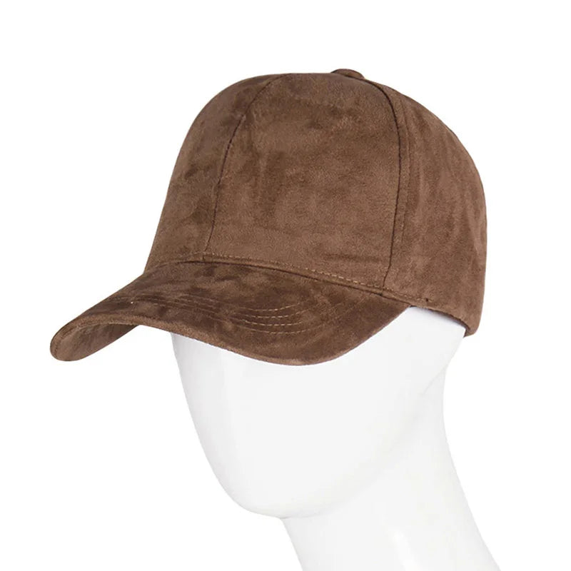 Vintage Suede Hat — close-up