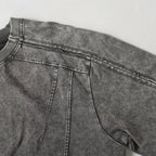 Vintage Pleated Oversized T-Shirt — fit shot