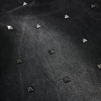Punk Denim Baggy Jeans — detail shot