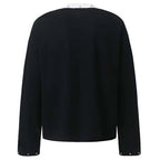 Y2K Graphic Oversized Long Sleeve Tee — front view