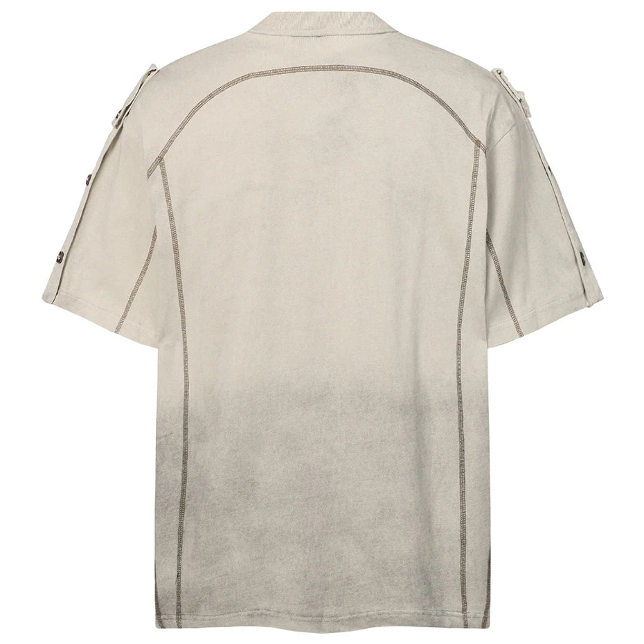 Y2K Vintage Washed Oversized T-Shirt — front view