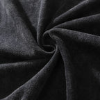 Skeleton Graphic Loose T-Shirt — fabric close-up