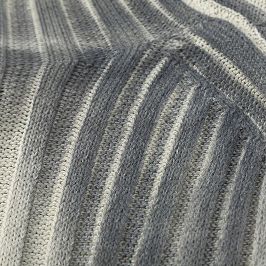 Y2K Tie Dye Knit Slim Sweater — fit shot