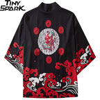 Black Ghost Loose Jacket — front view