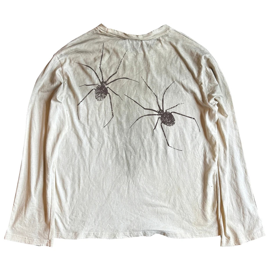 Vintage Oversized Long Sleeve Tee — front view